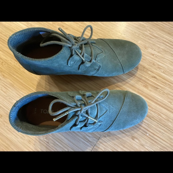 TOMS wedge bootie - Picture 4 of 5
